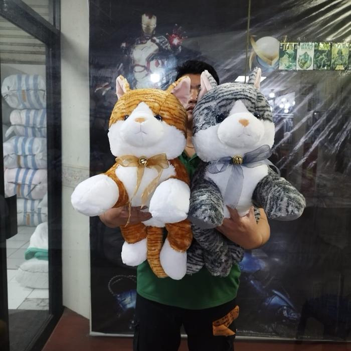 Boneka Lying Cat Boneka Kucing Ukuran Jumbo