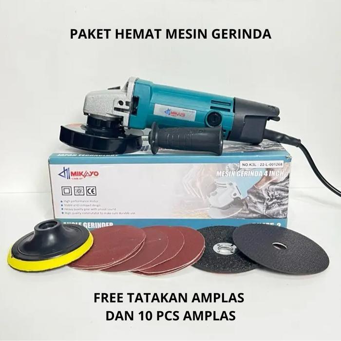 DISKON NEWW BONCHI MESIN GERINDA TANGAN 4INC GERINDA LOW WATT SELEPAN MESIN POTONG KERAMIK 4INC