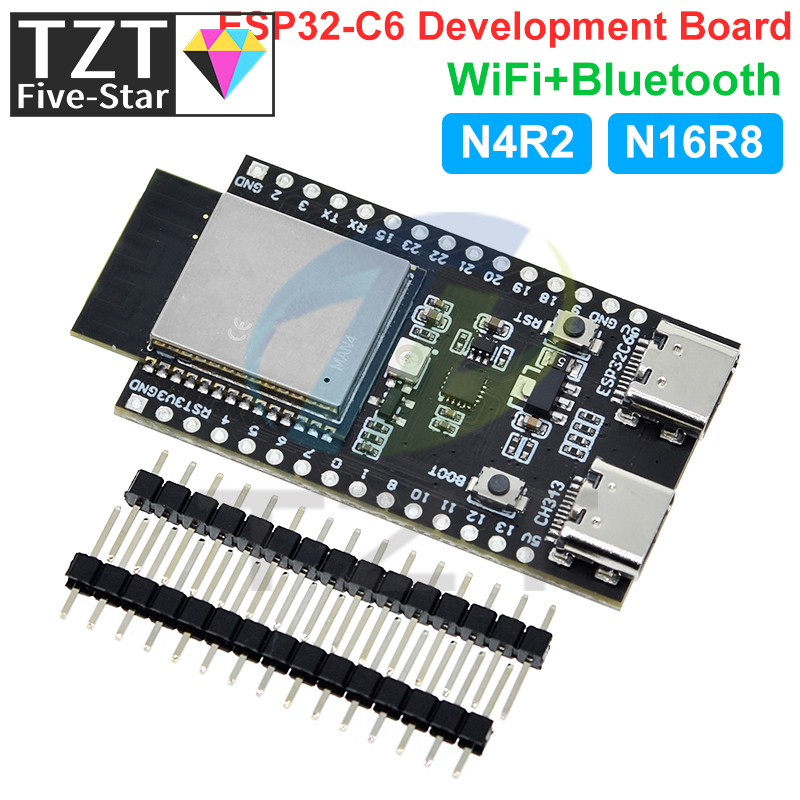 ESP32-C6 ESP32 WiFi+Bluetooth Internet Of Things ESP Development Board Core Board ESP32-C6-DevKit C