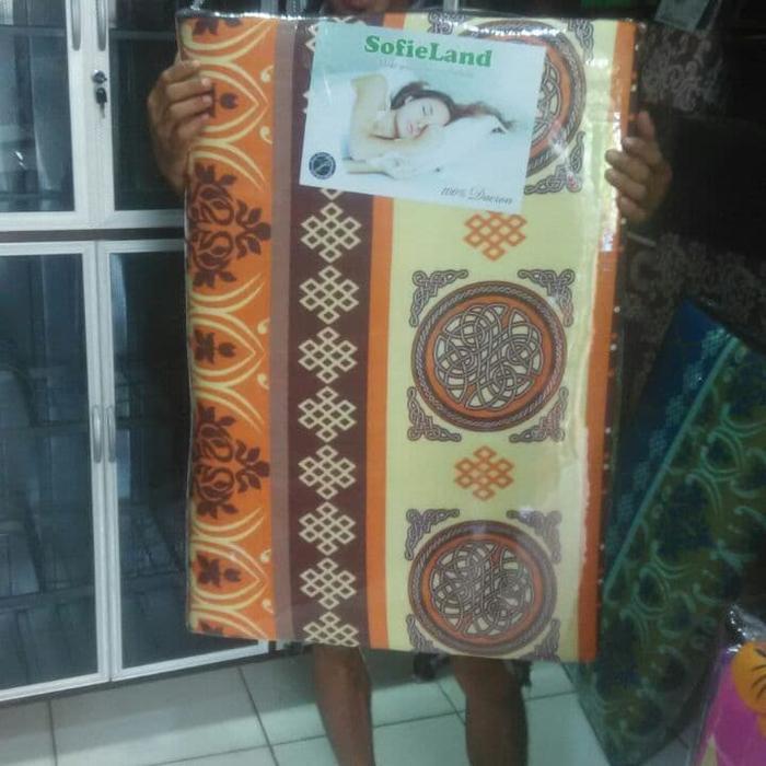 NEW SUBUR PLAST Kasur Lipat Busa Dacron Murah 90x170x5 cm Praktis Hemat Tidur Nyenyak Kualitas