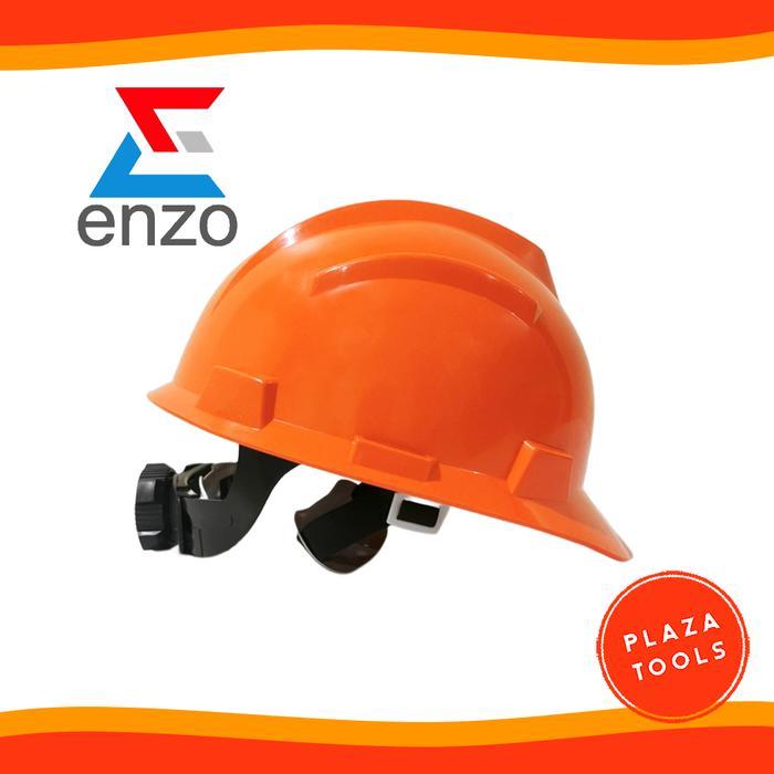 Helm Proyek Safety Enzo Putar Fasttrack - Safety Helm Enzo Putih Kunin