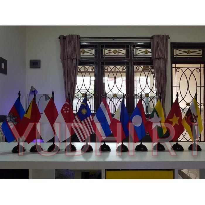 Terbaru / Bendera Meja/Bendera Negara Asean/Bendera Negara