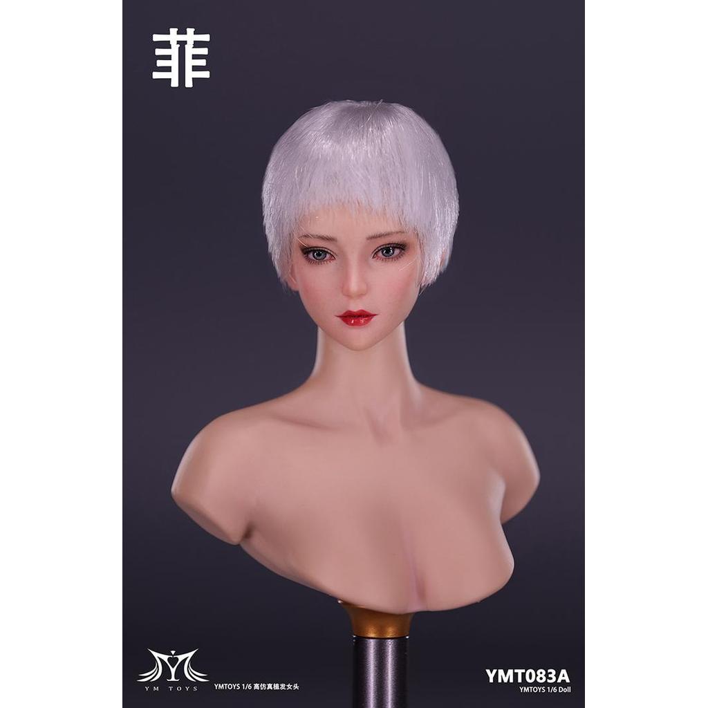 HOT SALE YMTOYS YMT083 1/6 WOMEN SOLDIER FEI HEAD SCULPT BEAUTIFUL ASIAN TERMURAH