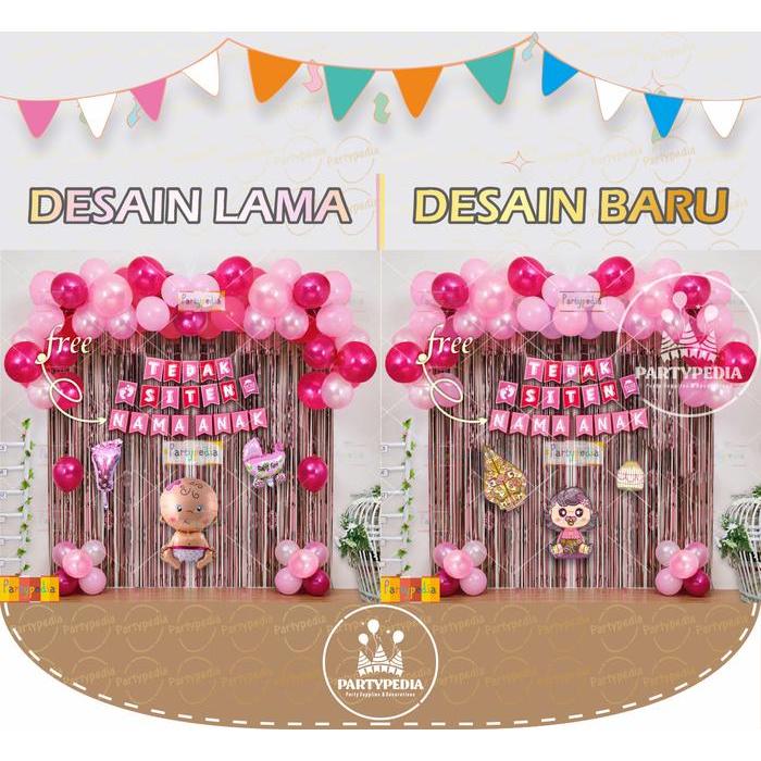 PAKET DEKORASI TEDAK SITEN ANAK PEREMPUAN