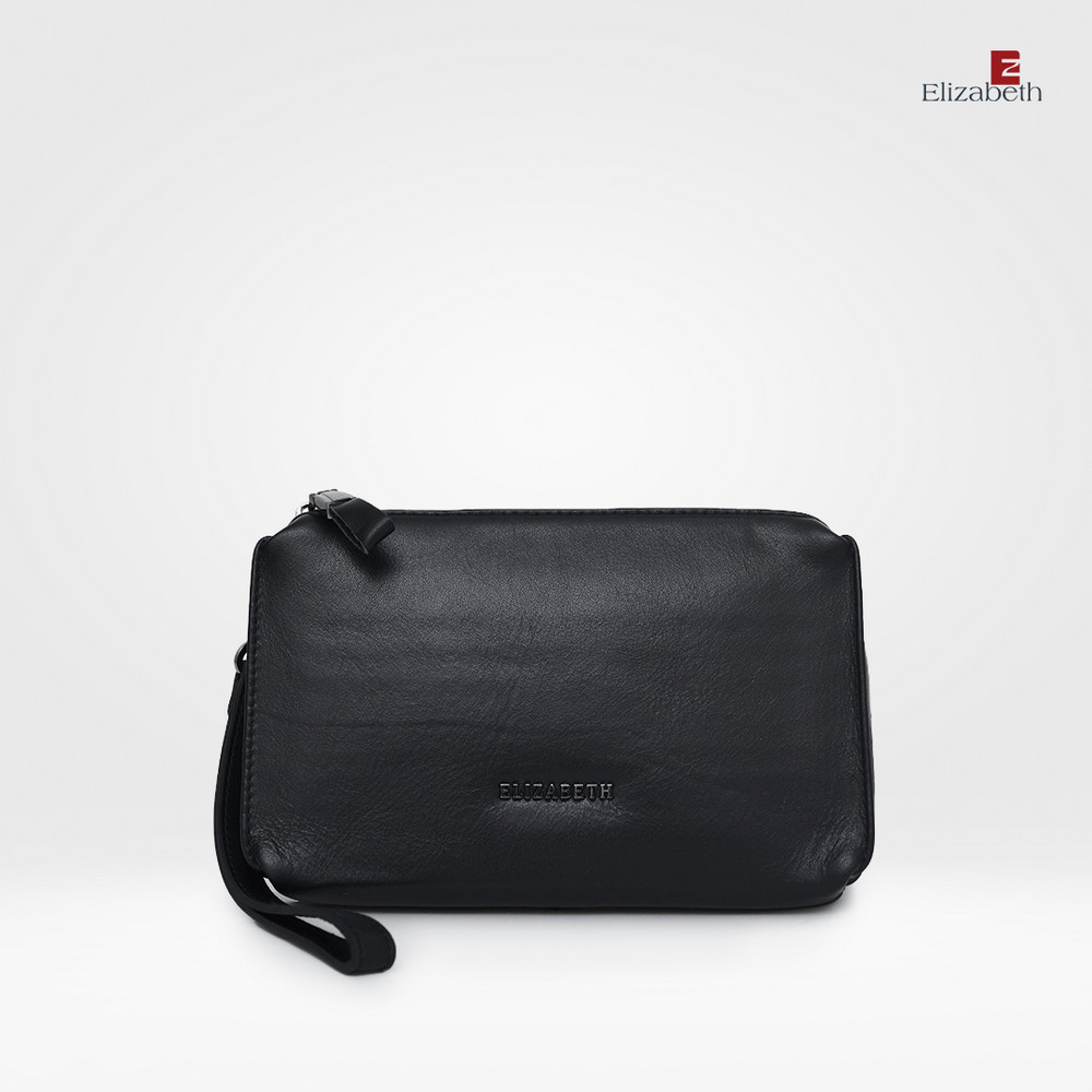 Tas Elizabeth Genuine Leather Clutch Pria 0720-0541