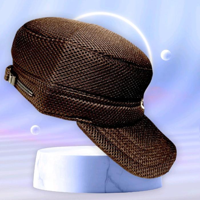 Khusus Grab Topi Komando Logo Satpam.. Topi Komando Jaring Logo Satpam
