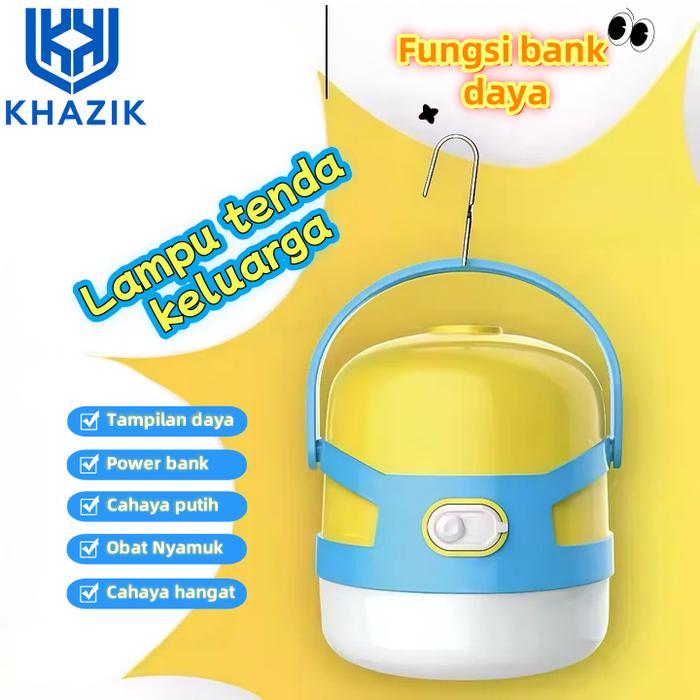 Tnf - Lampu Emergency 400W/600W/800W Led Lentera Gantung Senter Camping Tenaga Solar Surya Lampu