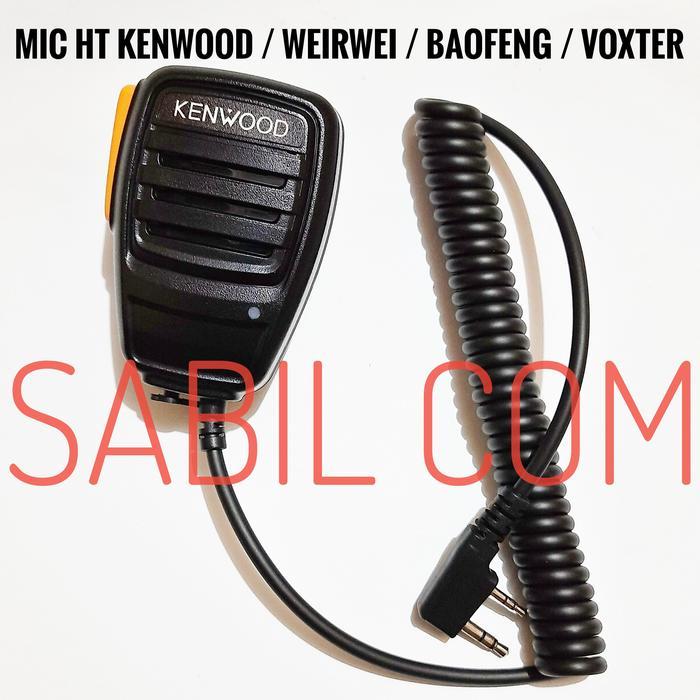 Ada Stok EXTRAMIC HT KENWOOD TH 255A / MIC HT KENWOOD / EXTRAMIC HT WEIRWEI
