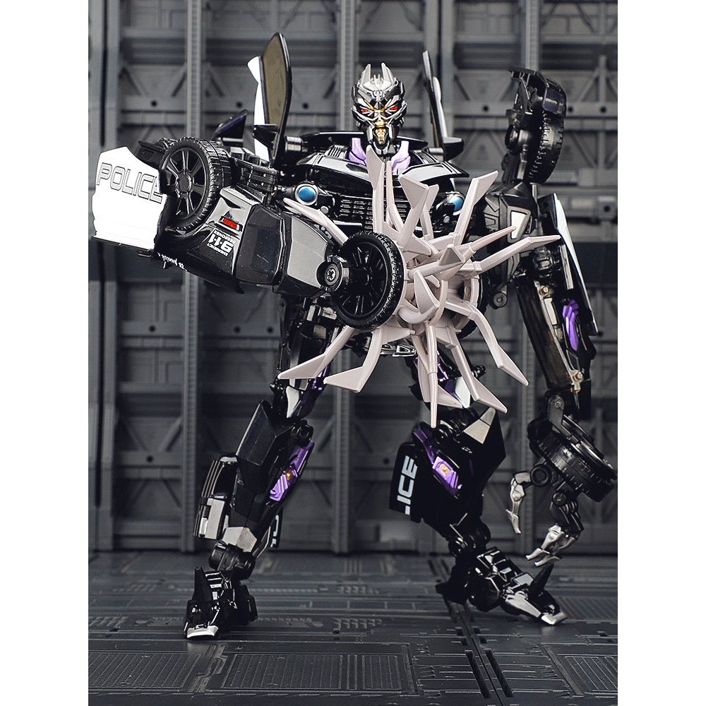 BMB Transformation LS02 LS-02 Barricade KO MPM05 MPM-05 Black Mamba Movie MP Alloy Part Action