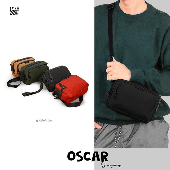Evho - Oscar Slingbag I Tas Selempang Unisex I Clutch Handbag Organizer Terbaru 