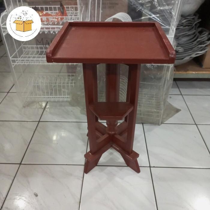 jayastore.jkt Meja/Rak/Kaki Untuk Dispenser/Guci Keramik/Galon/Kompor Bahan Kayu