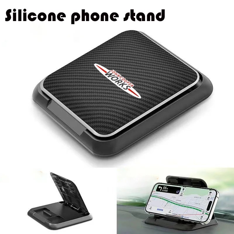 Car Phone Holder GPS Navigation Dashboard Phone Holder Stand For MINI COOPER S WORKS ALL4 F56 R60