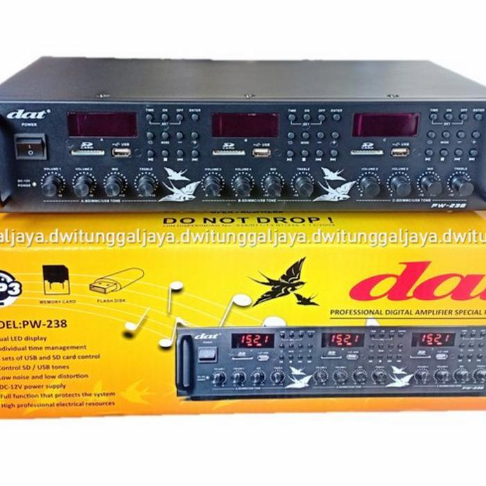 Promo Ampli Walet Dat Pw 238 Original 3Player 6Chanels