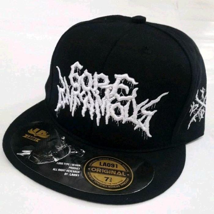 TOPI SNAPBACK GORE FAMOUS FULL BORDIR