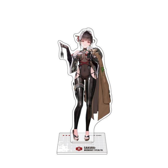 HOT SALE GODDESS OF VICTORY: NIKKE ACRYLIC STAND SAKURA: MIDNIGHT STEALTH TERMURAH