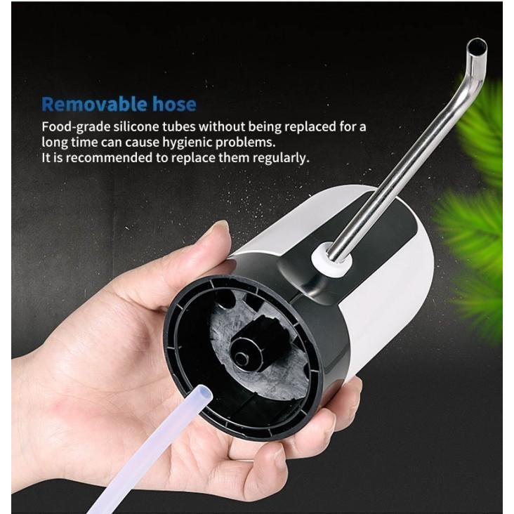 vanisashopp Sedotan Otomatis Air Galon Elektrik Pompa Galon Listrik Water Dispenser Cas kabel usb