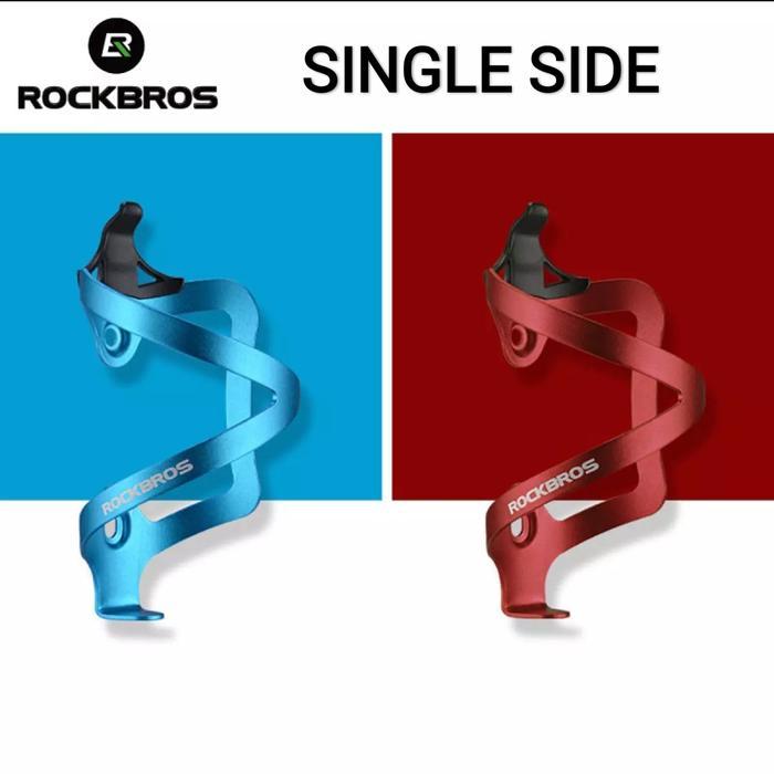 Rockbros Tempat Botol Minum Sepeda Alumunium - Rockbros Holder Botol
