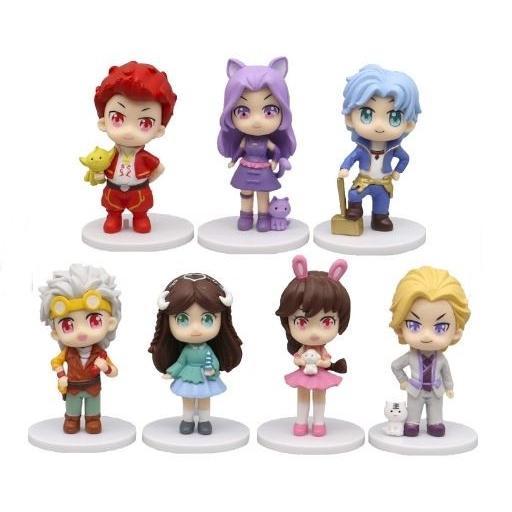 HOT SALE FIGURE SOUL LAND DOULUO DALU TANG SAN SET 7 PCS TERMURAH