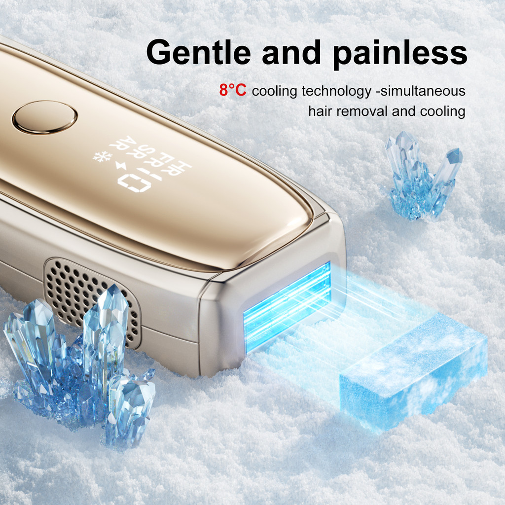 ANLAN IPL Hair Removal Unlimited Permanent Hair Removal 26J Laser Painless ICE Cooling Smart Hair