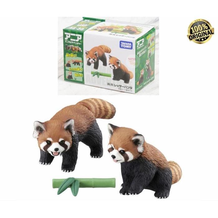 AS-35 Red Panda Takara Tomy Ania Miniatur Animal Hewan Tomica