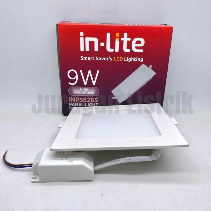 LED PANEL KOTAK INLITE 9w 9 w 9WATT 9 WATT INBOW