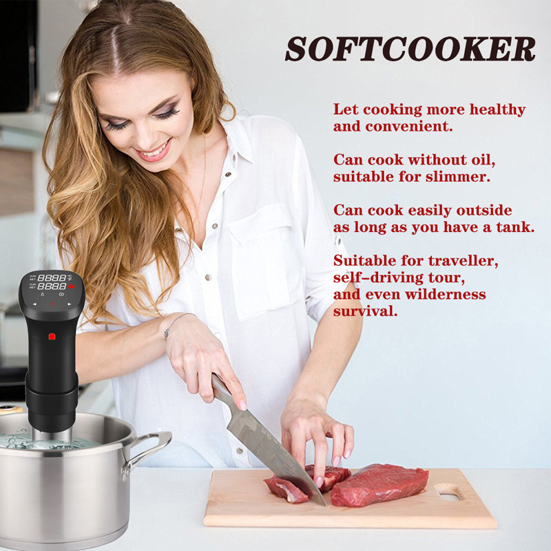 Healthy Life Stainless Steel Low Temperature Japan Korea USA UK European Style Plug Slow Cookers and
