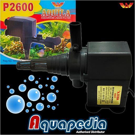 Aquila P-2600 Pompa Air Aquarium Aquascape Submersible Water Pump Aquila P2600
