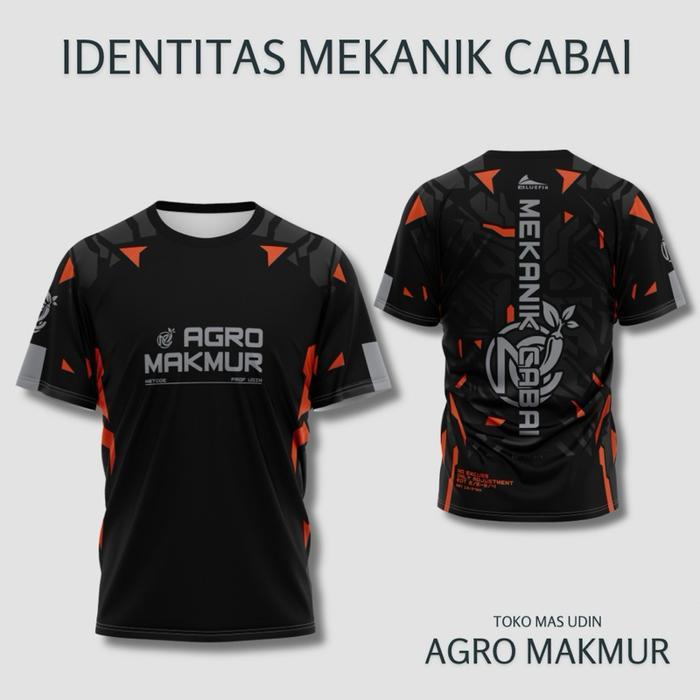 Jersey Identitas Metode Mas Udin Lengan Pendek Pria - L