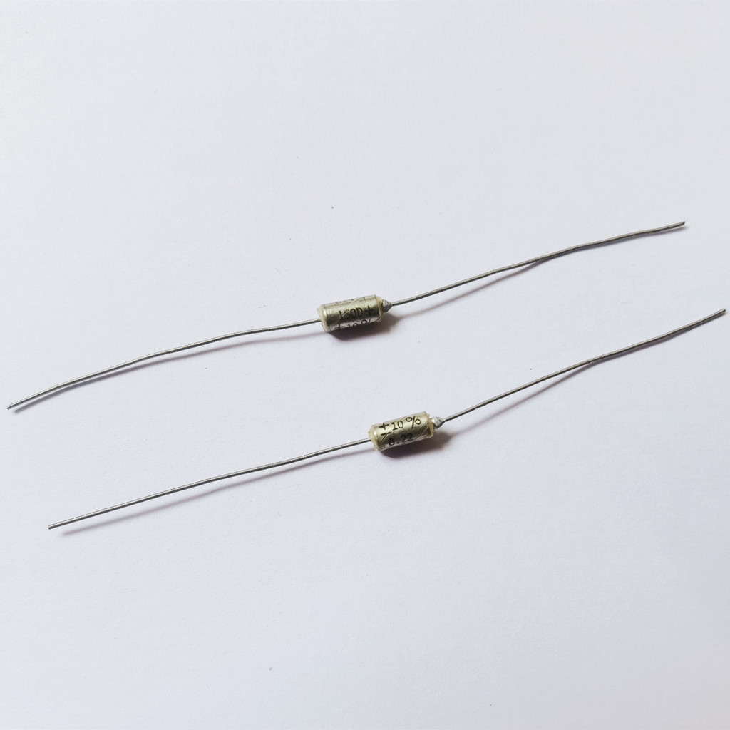 Original New 100% 0.22uf 35v 224 220nf axial copper shell tantalum capacitor 150D (Inductor)