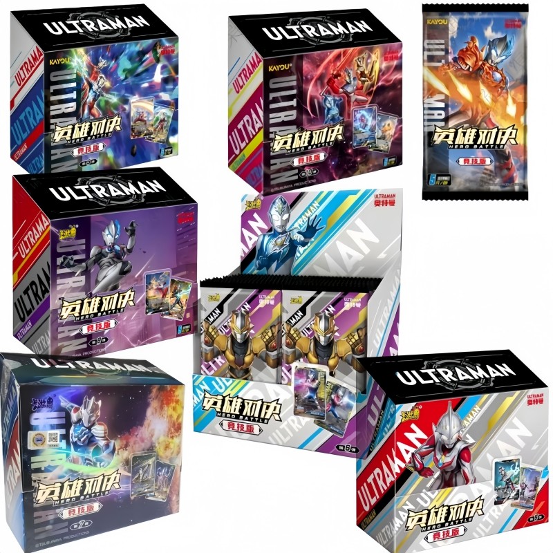 KAYOU Ultraman Hero Duel Competitive Edition 10th TCG Battle Board Game Trading Card Collection Game