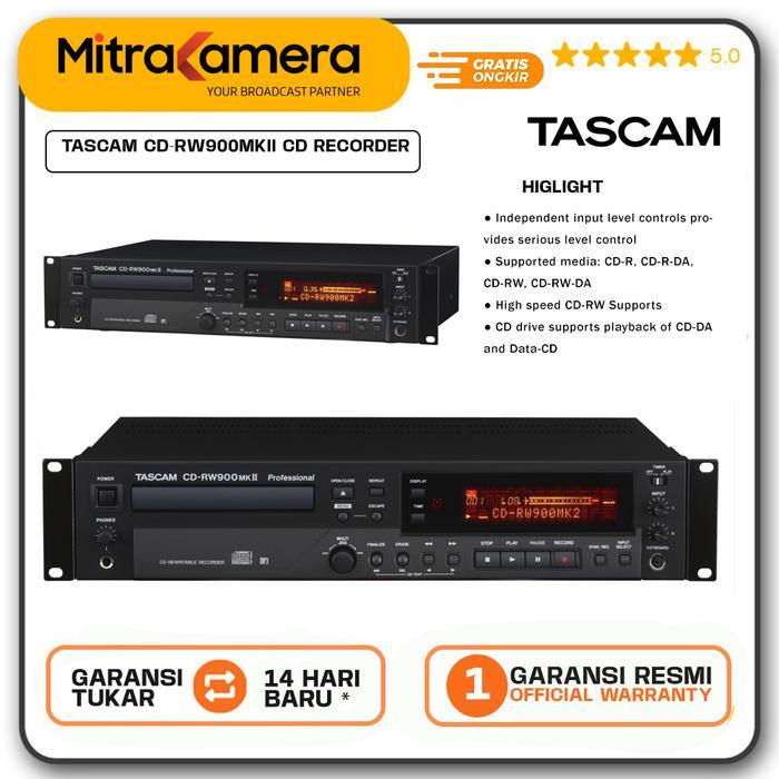 TASCAM CD-RW900MKII CD Recorder/Player