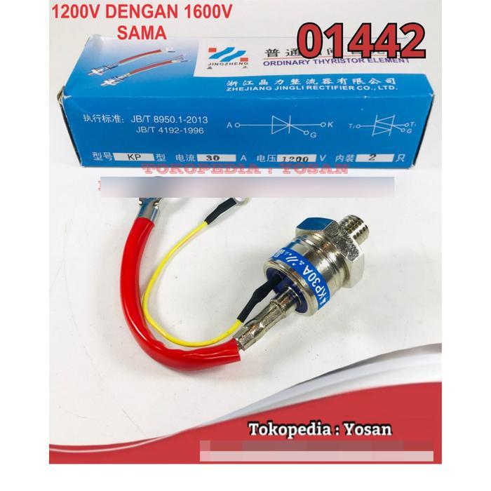 THYRISTOR KP-30A KP 30A SCR 30A 1200V 1600V DIODA DIODE ACR