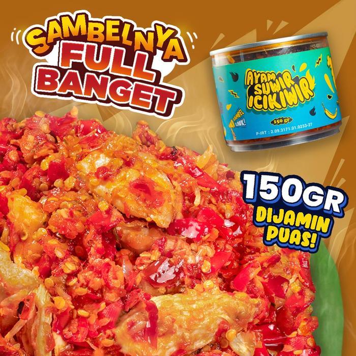 TERLARIS Sambel Ayam Suwir Icikiwir - Eatsambel READY