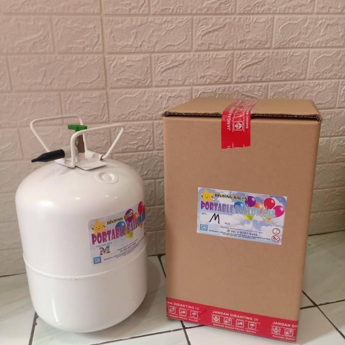 Balon Gas Helium Portabel Tabung Kecil Tiup Balon Foil Latex Pesta Dekorasi