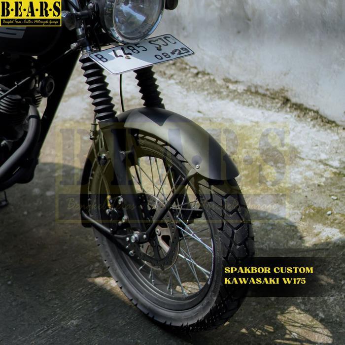 SPAKBOR CUSTOM KAWASAKI W175 BRITISH CLASSIC RETRO PNP