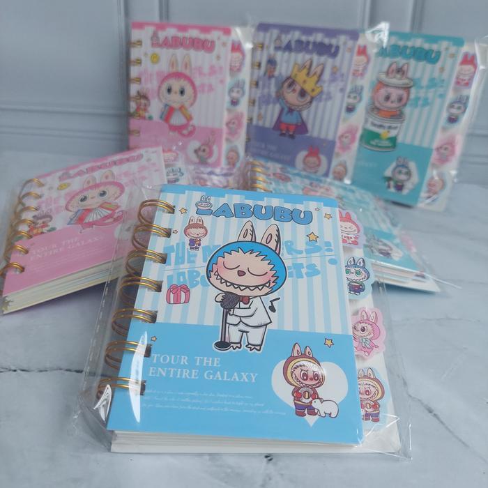 Note Book/ Mini Book/ Buku Kecil Karakter Lucu - Paper