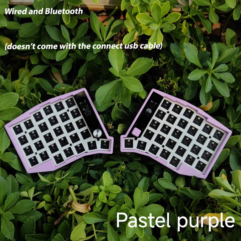 Sofle Split Keyboard Kit Dual Mode Wired Bluetooth Wireless Split Keyboard Kit Customized 58 Keys