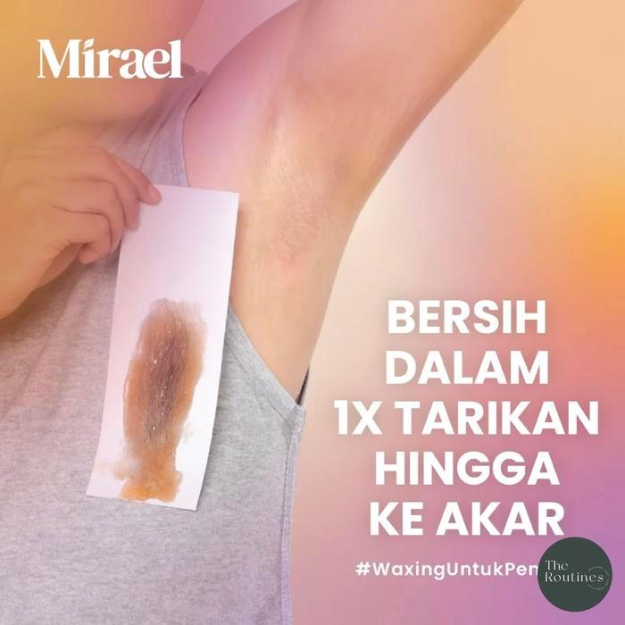Mirael - Sugar Wax Kit (Sugar Wax Jar 210Ml, Kain Wax, Spatula) Terlaris