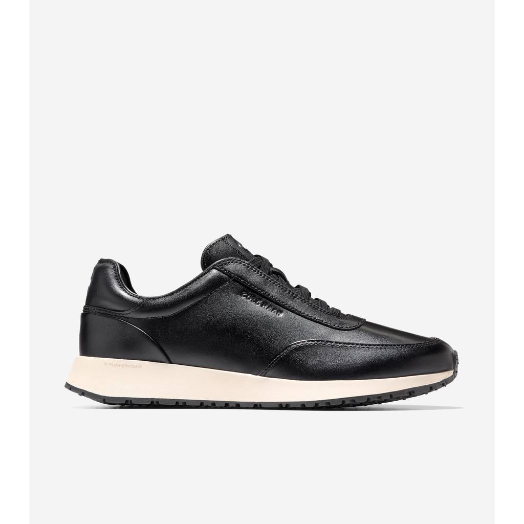 Cole Haan Men Grandpro Luxe Mile Slip-On Sneakers - Sepatu Pria (Black) C44793