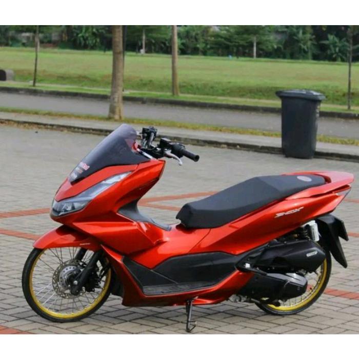 Jok Pcx150 Jok Pcx160 - Jok Pcx Slim Anti Jinjit Sarung Jok Motor Polos