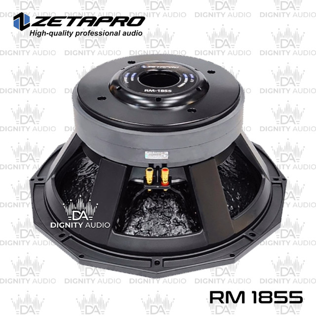 Komponen Speaker 18 Inch ZETAPRO RM1855 | RM 1855 Double Magnet 3600W Original