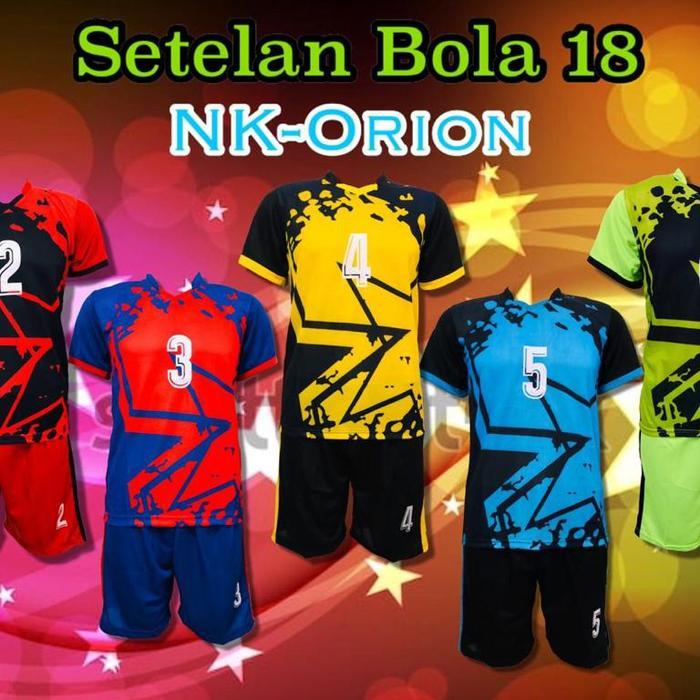 Serendity// Baju Setelan Bola 18 Setel (1 Team)