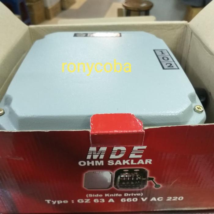 Ohm Saklar Mde 63 Ampere / Ohm Saklar 63 A Mde / Gz Mde