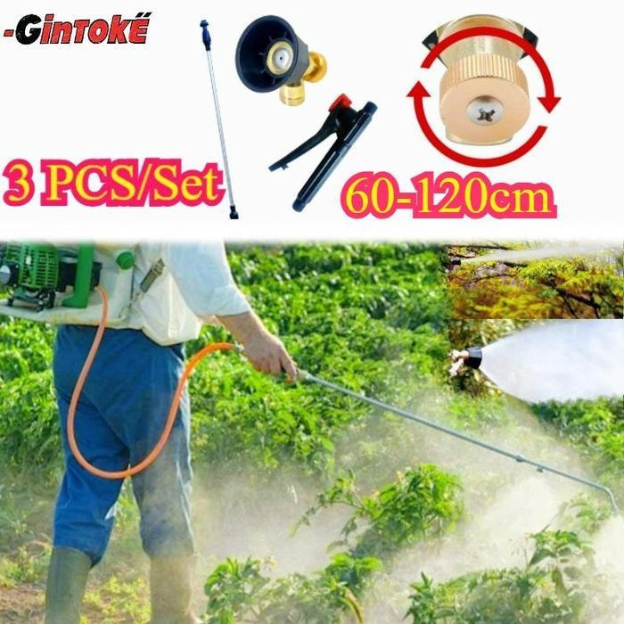 1 Set Stik Sprayer Elektrik Manual Satu Sprayer Nozzle + Stik Teleskopik Sprayer + Top Kran Sprayer
