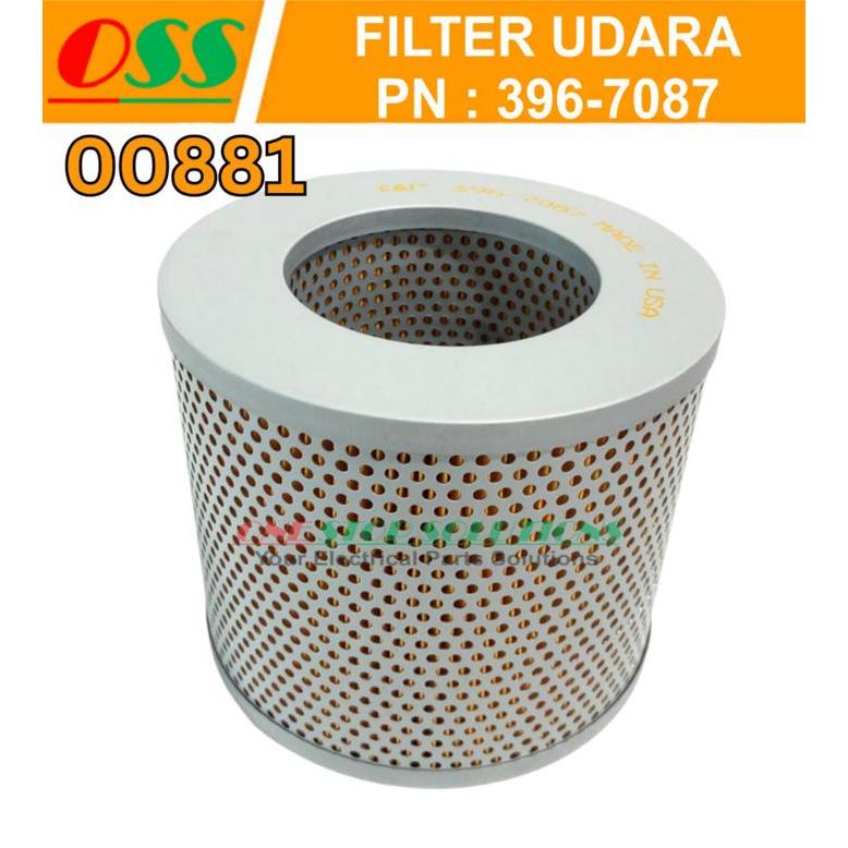 Air Filter / Filter Udara Cat Catterpillar Pn 396-7087 3967087