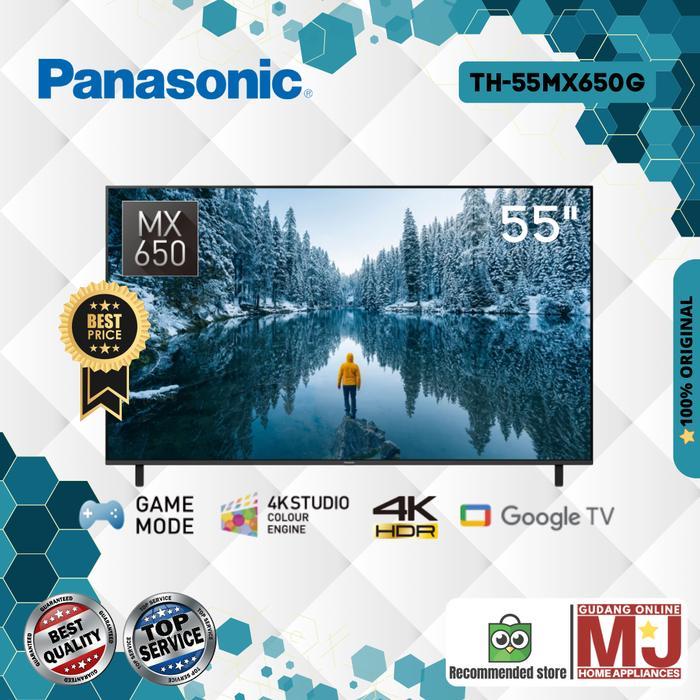 PANASONIC 55 Inch 4K HDR TV | TH-55MX650G | Android TV | 55MX650G | Digital TV