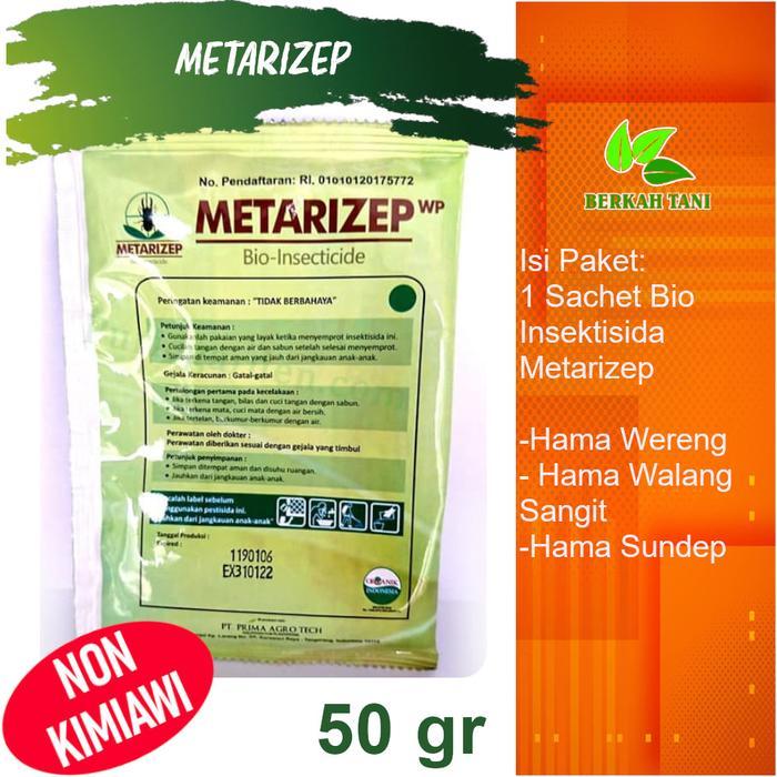 BISA COD Bio Insektisida Metarizep 50 Gram 100% Non Kimia