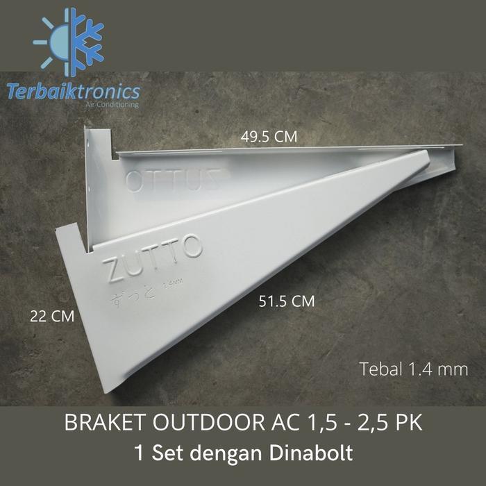Ready Braket Siku Pangkon Outdoor Ac 1,5 Pk 2 Pk Terbaru 