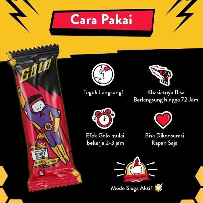 Mister Mr Golo Minuman Botanical Rasa Ginseng Original Gingseng Pria Terbaru 