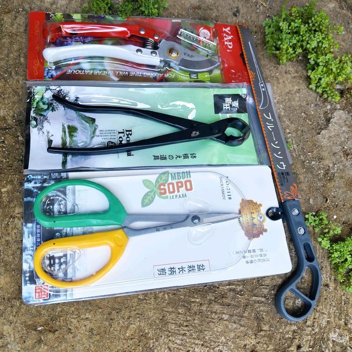 BISA COD Satu Set Alat Bonsai Import, Set 4